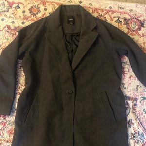 Dark Gray F21 Pea Coat